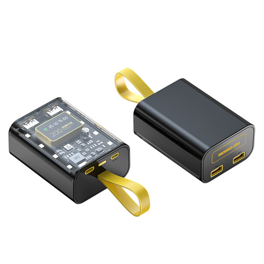 Dual USB Micro Type-C LED 10W Battery Charger DIY Power Bank Box Fast Charging