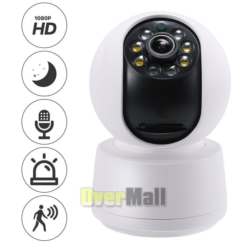 Camara De Seguridad Wifi HD Para Casa Interior Exterior Con Audio y Microfono