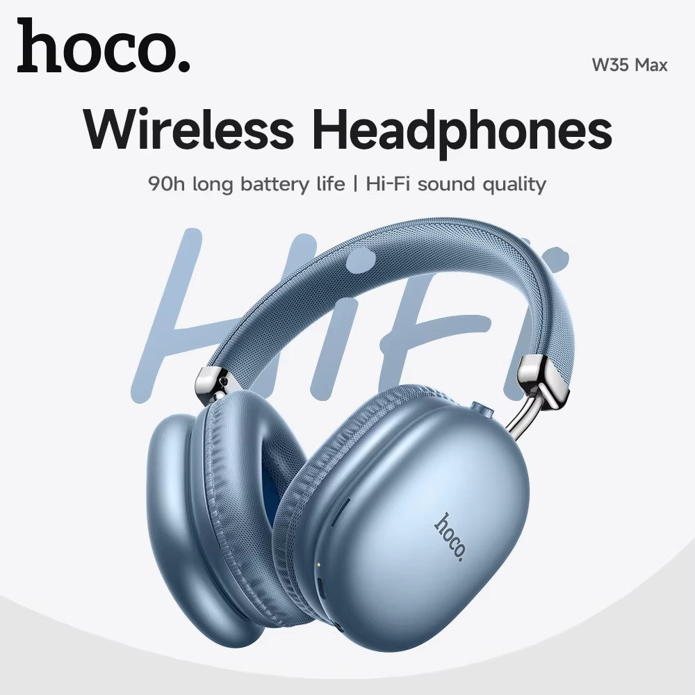 HOCO W35 Max Wireless Hifi Music Headphone 42Mm Coil Speaker Color Bluetooth 5.3
