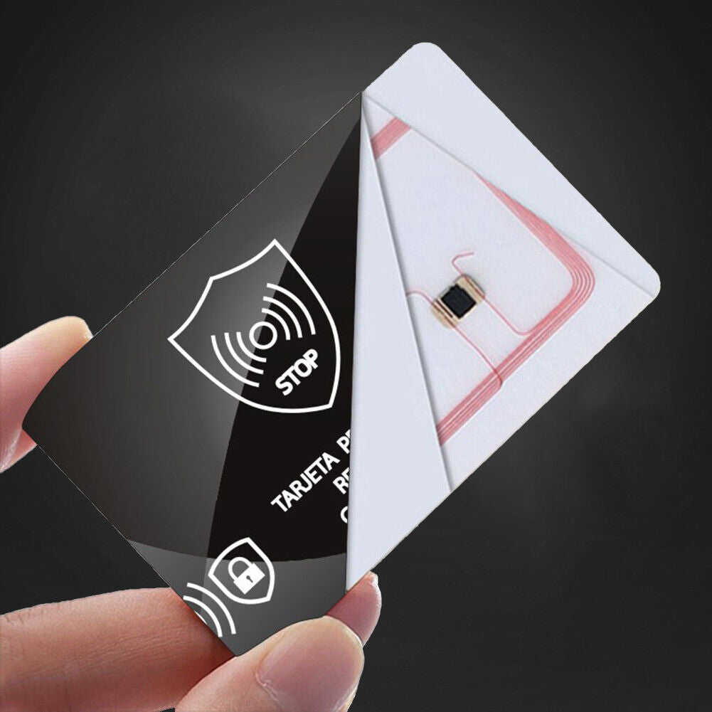 5x RFID Blocking Sleeves Credit Card Protector Holders Theft Protection Secure
