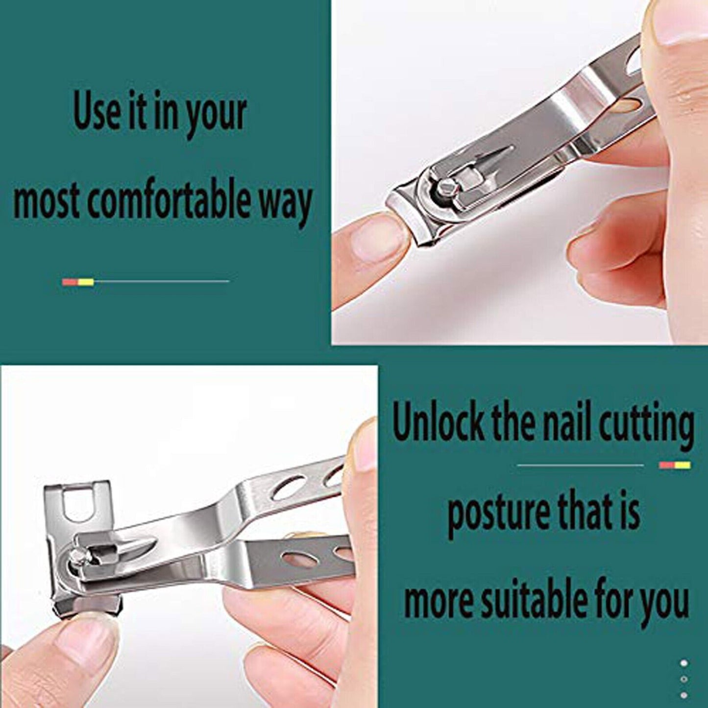 14Pcs Toenail Clippers for Thick Ingrown Toe Nails Heavy Duty Nail Clippers Kit