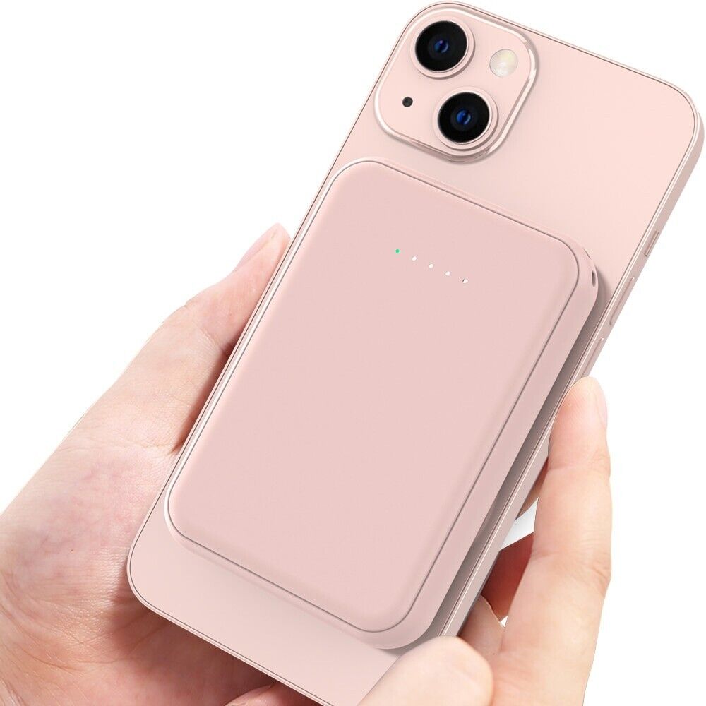 NEW Mini Magsafe Powerbank Wireless External Fast Charging Portable For Mobile
