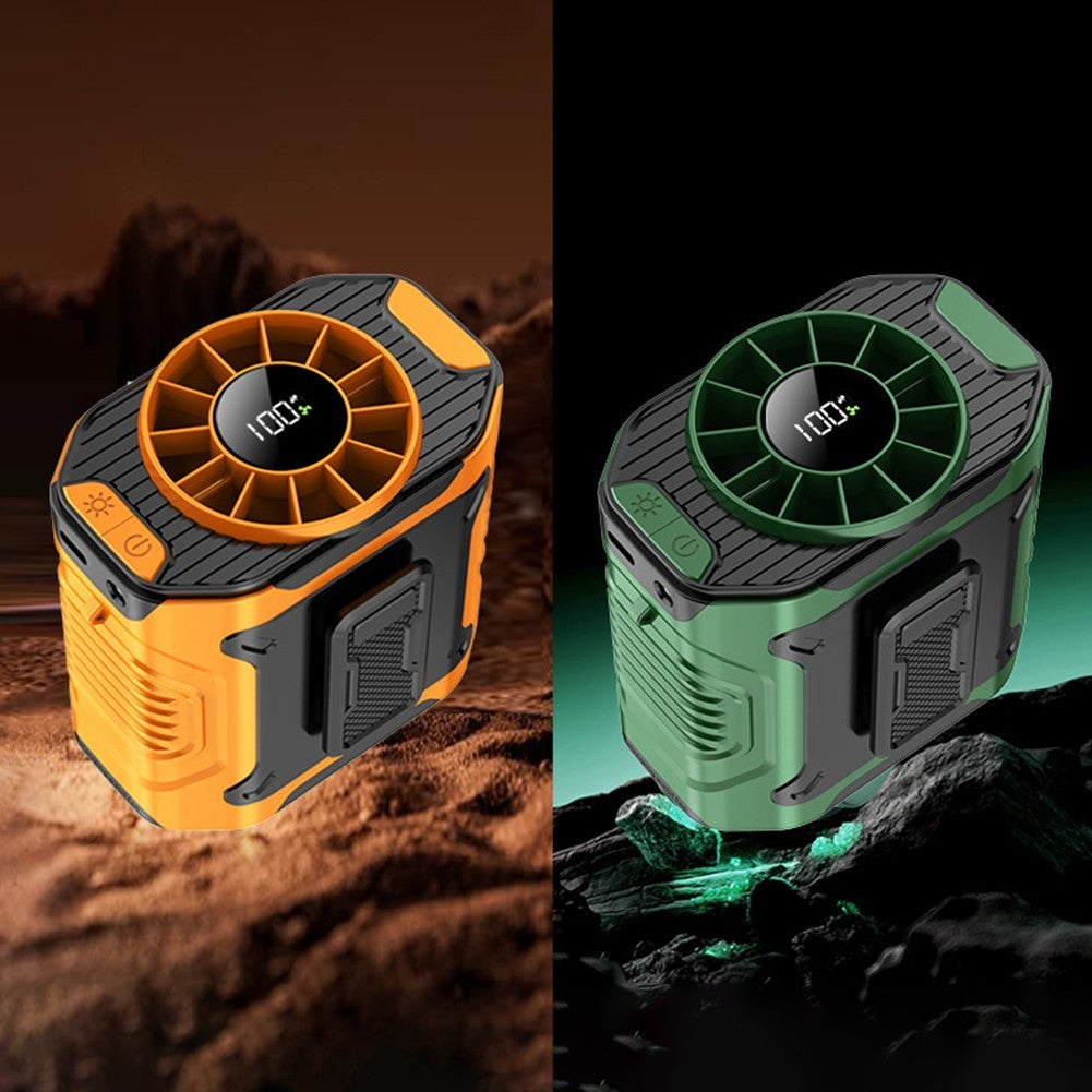Lightweight Portable Waist Fan with Long Lasting Battery Life for Outdoors