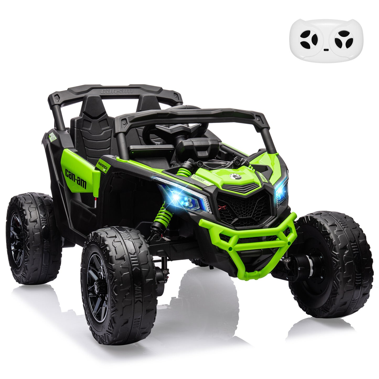 Can-Am Licensed 12V Ride on UTV Car for Kids Electric Fun Toys 4WD Off-Road Quad