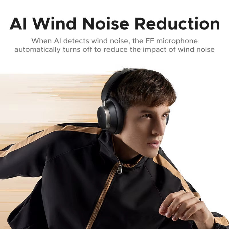 UGREEN Studio Pro ANC Wireless Headphones 48dB Bluetooth Hi-Res LDAC 120H