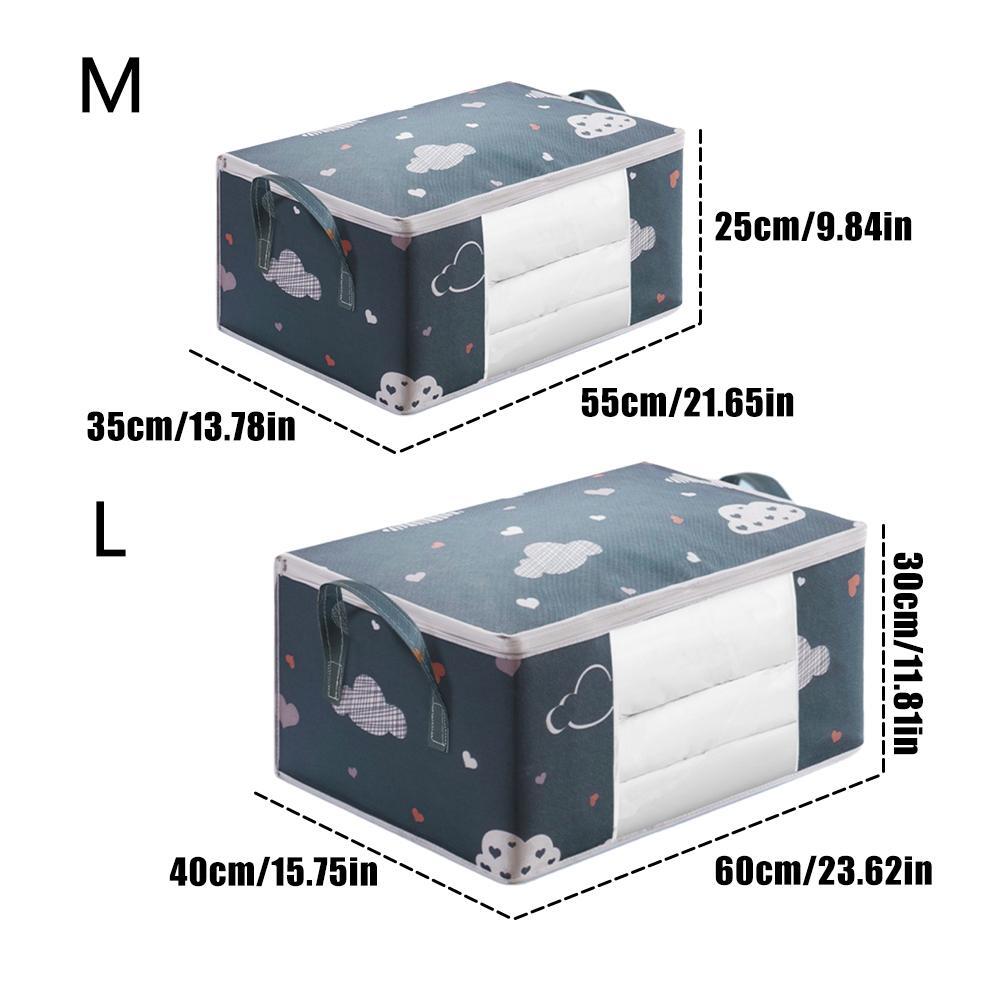 Clothes Storage Bag Large Capacity Organizer for Comforters Blanket Bedding🔥