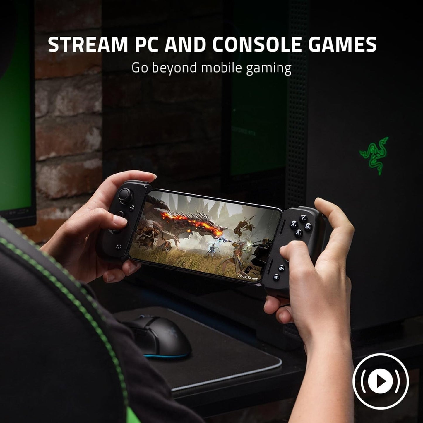 Razer Kishi V2 Universal Mobile Gaming Controller for iPhone (RZ06-04190100) LN™