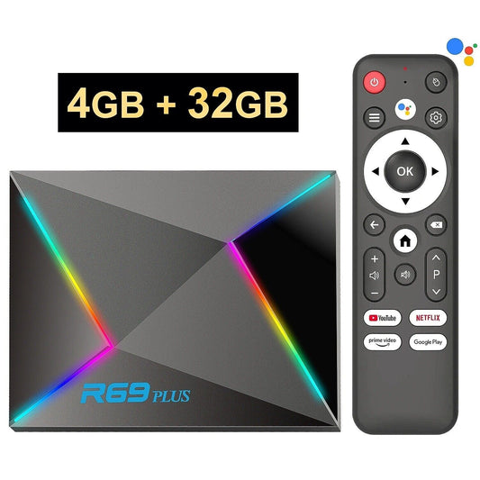 NEW Smart TV BOX Android 32 GB 1000M 2.4G/5G WIFI6 Media Player Octa Core 2025