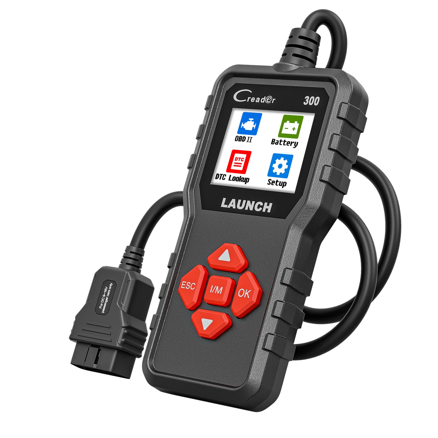 Launch CR300 OBD2 Scanner Code Reader Check Engine Fault Car Diagnostic Tool US