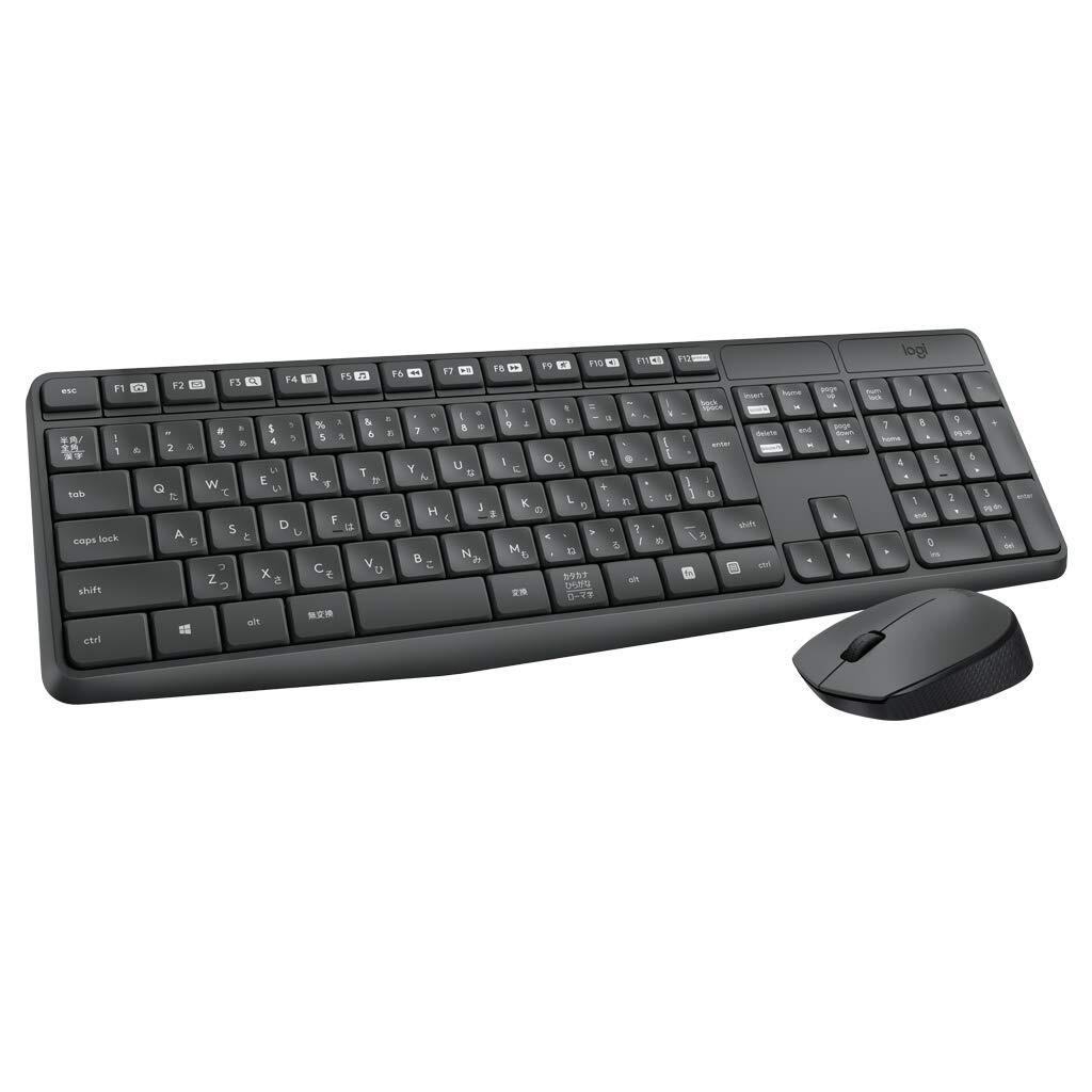 LOGICOOL Wireless Mouse + Keyboard set MK235 USB for Chrome OS/Windows NEW
