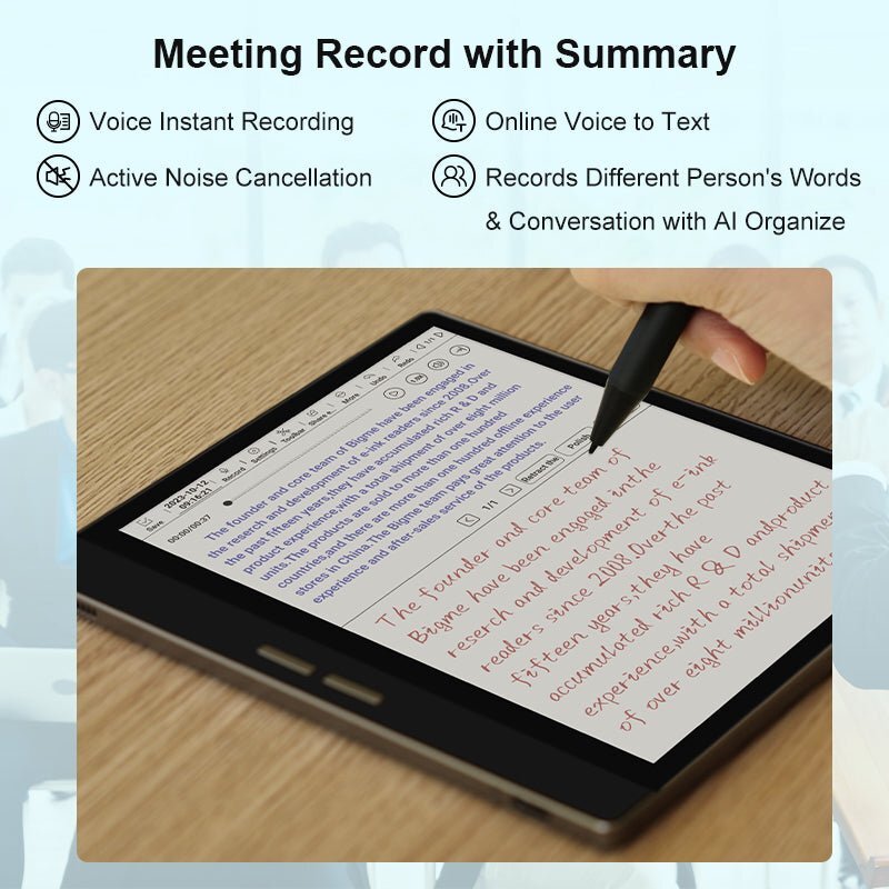Bigme B751C Ebook Reader 7''E-Ink Color Paper Tablet for Notes,E-Book ereader