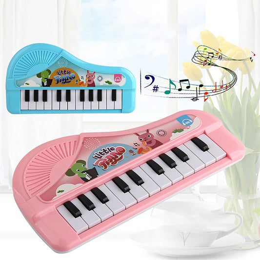Mini Piano Toy Educational Toy Musical Piano Toy with 13 Keys for Children Kids