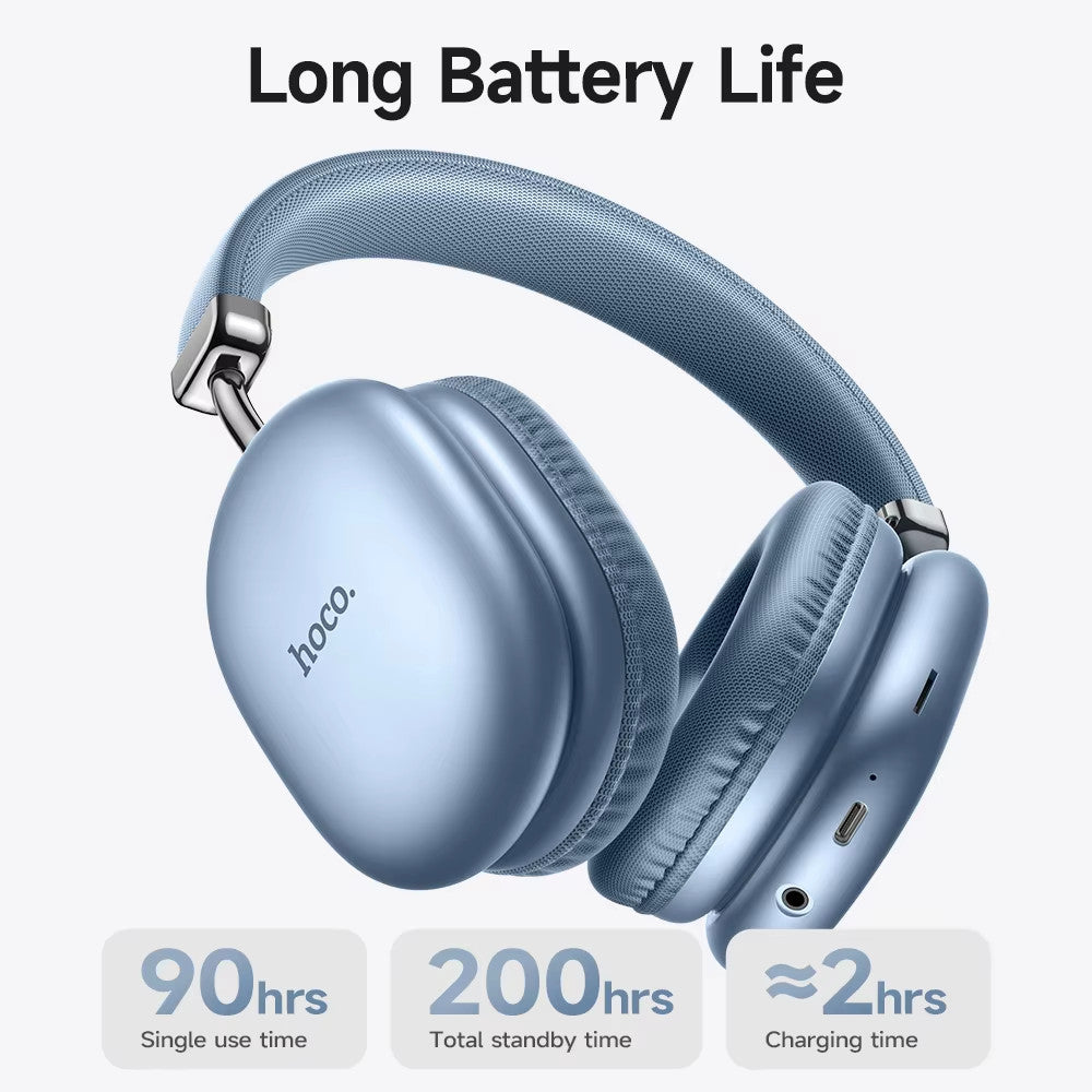 HOCO W35 Max Wireless Hifi Music Headphone 42Mm Coil Speaker Color Bluetooth 5.3