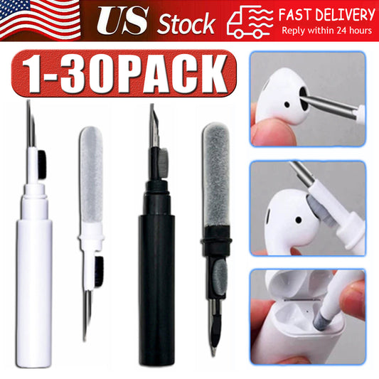 Cleaning Pen For Airpods Pro1 2Earphones Cleaner Kit Soft Brush Case Earbuds LOT