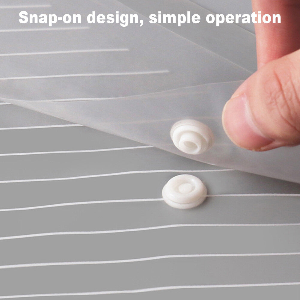 File Folder Plastic A4 Expandable Binder Pocket Perforated Pockets Envelope