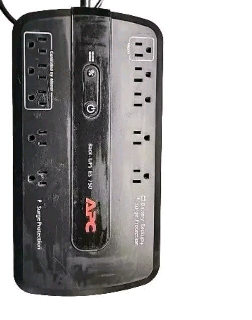APC Back - UPS ES 750 Battery Backup Surge Protection BE750G - Free Shipping