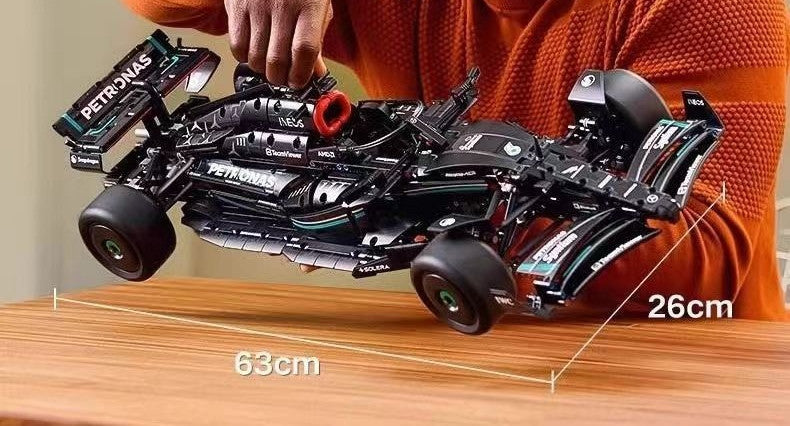 1642PCS Technical Fomula F1 Racing Car Building Blocks Toy Gift For Children Kid