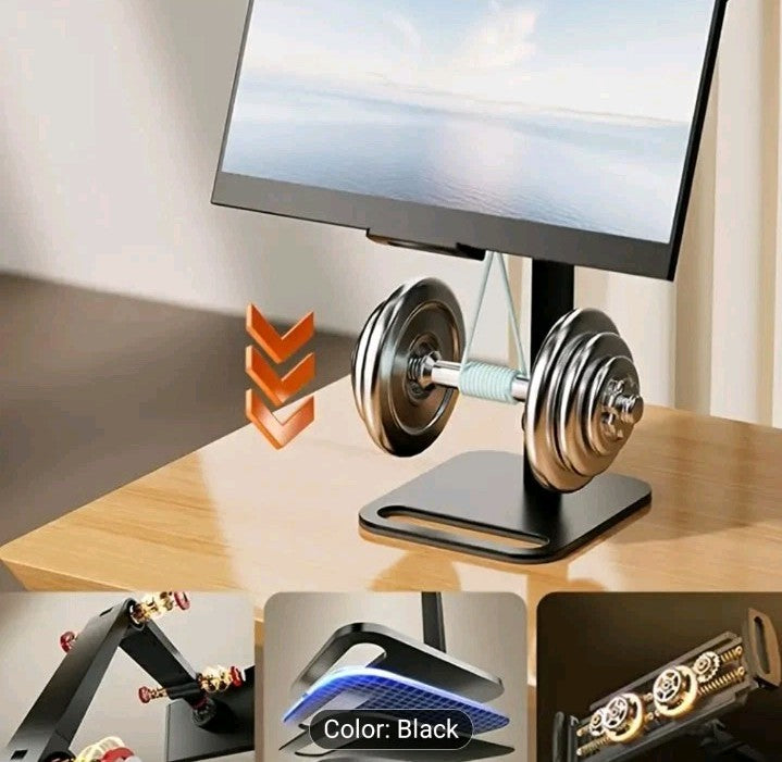 Rotating Portable Monitor Metal Stand Holder