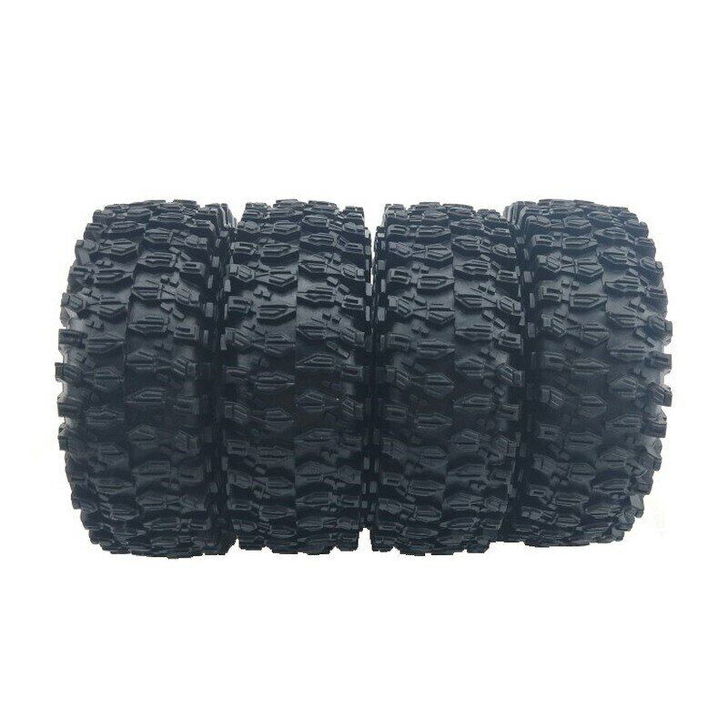 4PCS 1.9 Inch 108/120MM RC Crawler Tires For 1/10 SCX10 90046 D90 RC4WD TRX-4