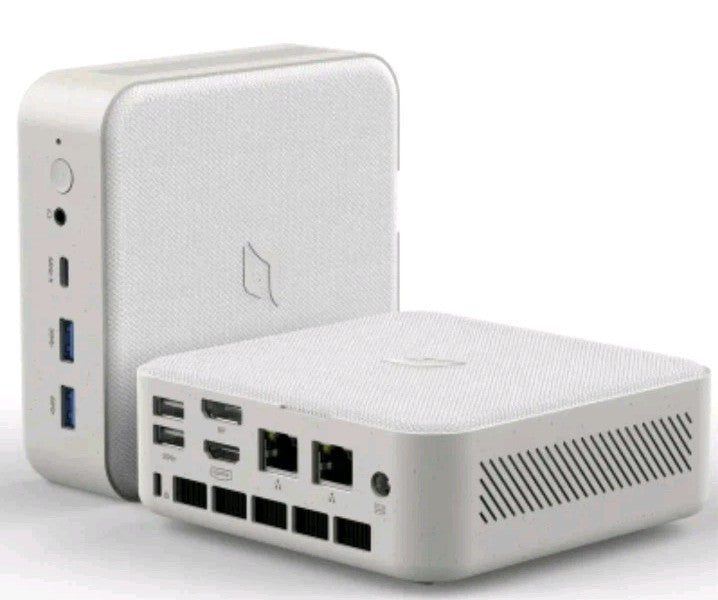 Linux Mini PC AMD Ryzen 7 5700U, 4K WiFi/BT5.0/USB3.0/Dual Channel