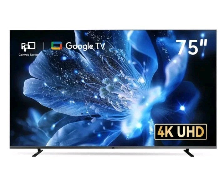 FPD 75 Inch Smart TV Google TV 4K UHD With Google Play Vision Atmos HDR 10