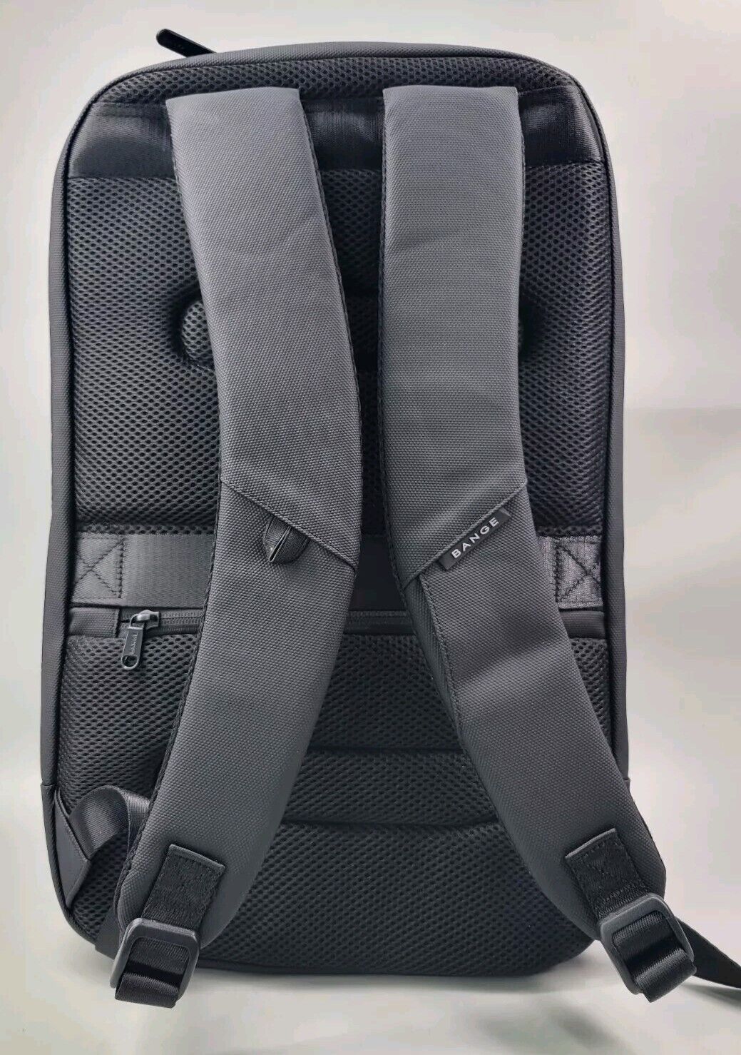 Bange 7267 Black 15.6" Laptop Travel Durable Smart Backpack W/USB Charging Port