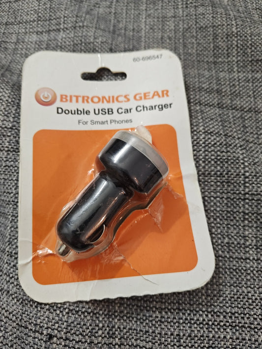 USB Car Fast Charger Adapter Cigarette Lighter Socket for Cell Phone