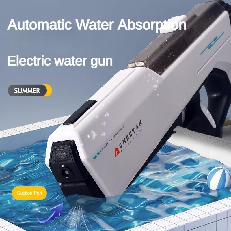 High Pressure Automatic Absorb Electric Water Gun Toy Summer Beach Water Gun Fig
