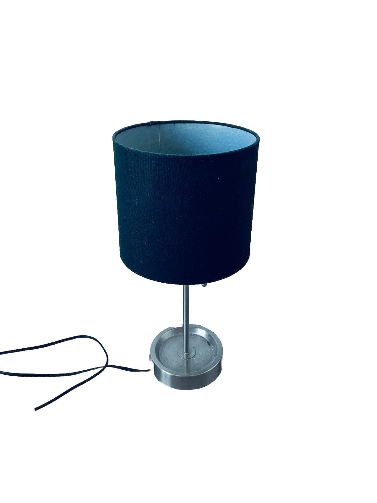 Modern Table Lamp with Black Lampshade Bedside Desk Lamps for Bedroom
