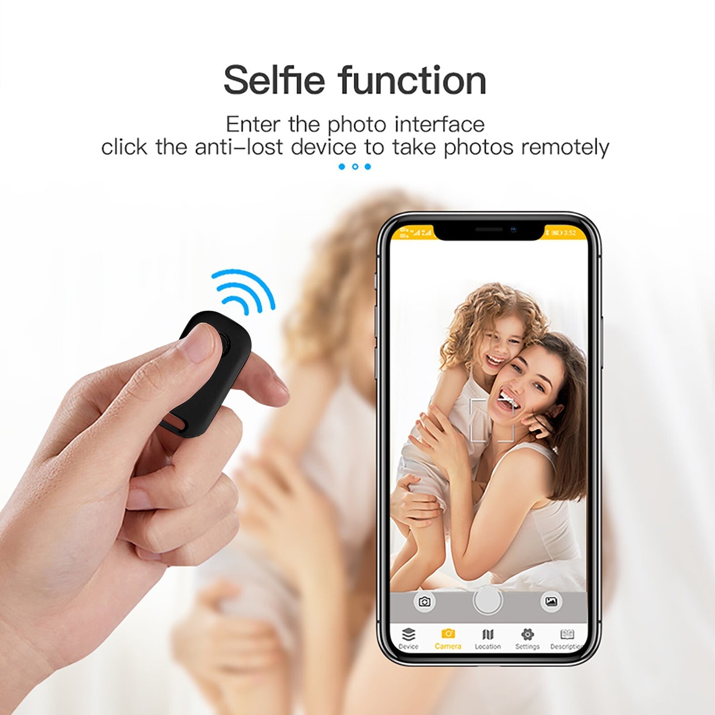 Mini Bluetooth Anti-lost GPS Tracking Device Remote Contorl Motorcycle-Tracker