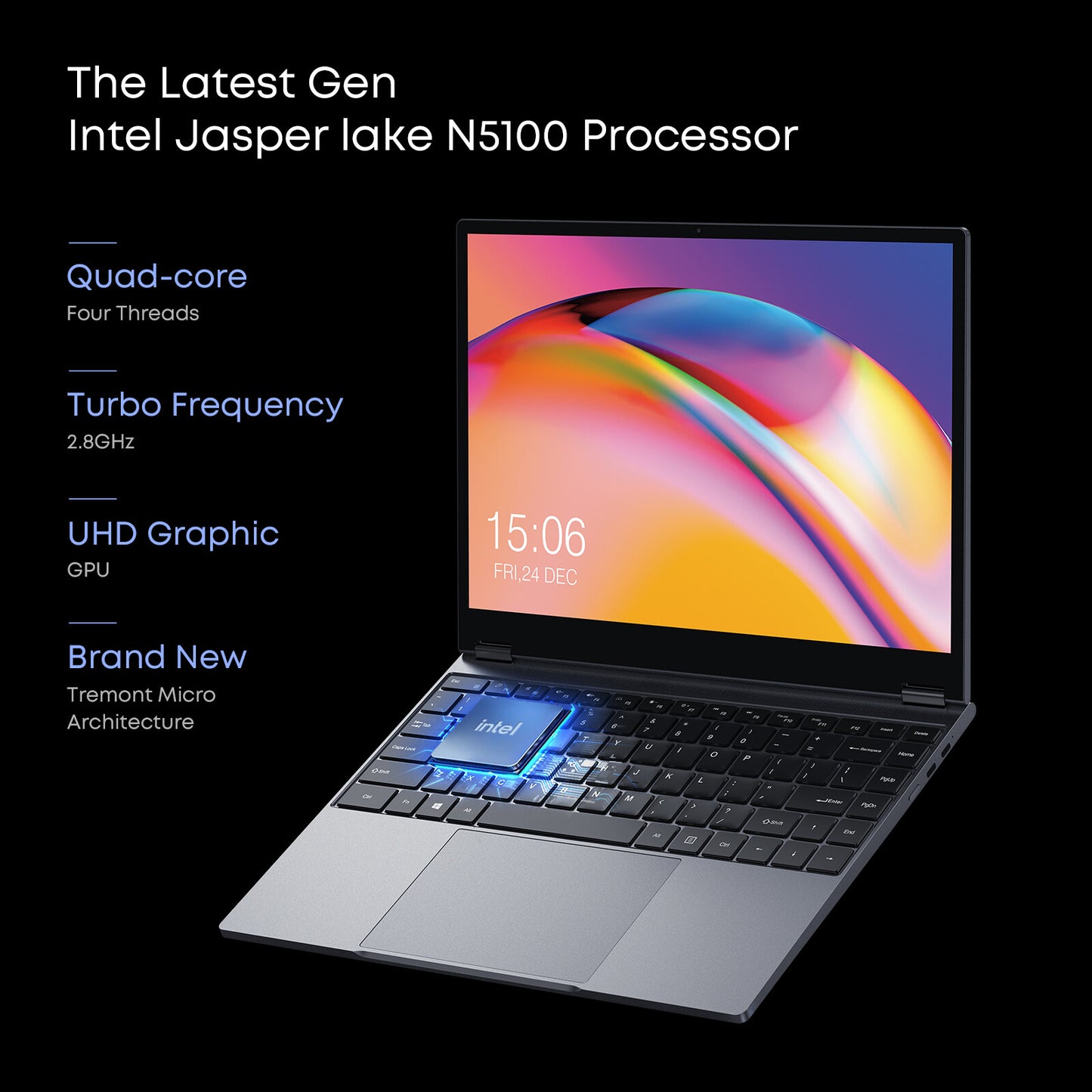 CHUWI FreeBook 13.5'' Touchscreen Laptop Intel Celeron N5100 360 Rotation 12+512