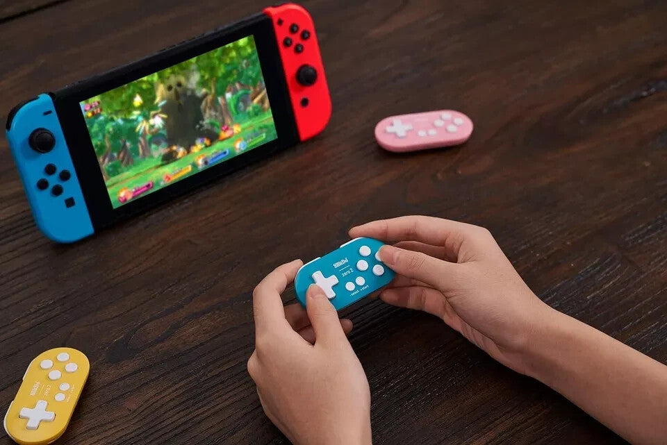8BitDo Zero 2 Bluetooth Gamepad for Switch, PC, and Android (Blue)
