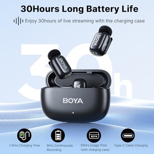 Mini Wireless Lavalier Microphone for Android/Tablets/PC with USB C Type-C