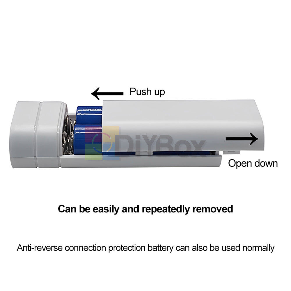 5V 2A USB DIY Power Bank Case Cover Fast Charging For 2*18650 Storage Box