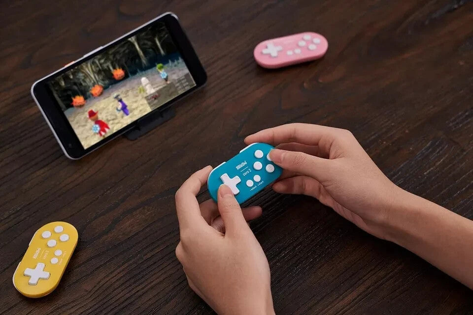 8BitDo Zero 2 Bluetooth Gamepad for Switch, PC, and Android (Blue)