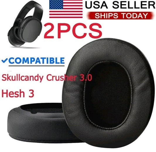 Replacement Ear Pads Cushions Covers For Skullcandy Crusher 3.0 Wireless Hesh 3
