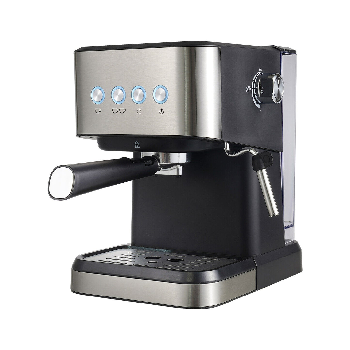 Spoon&Tamper Small Drip Coffee Machine,1.5L Semi-automatic Coffee Machine New~