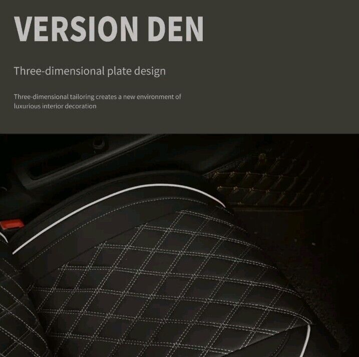 PU 2/5 Seat Cover Luxury Leather Front & Rear Cushion For Lexus ES300h 330 ES350