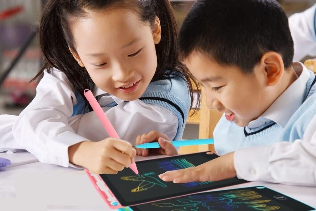 8.5 Inch LCD Writing Tablet for Kids Sketch Drawing Pad Doodle Board Pink