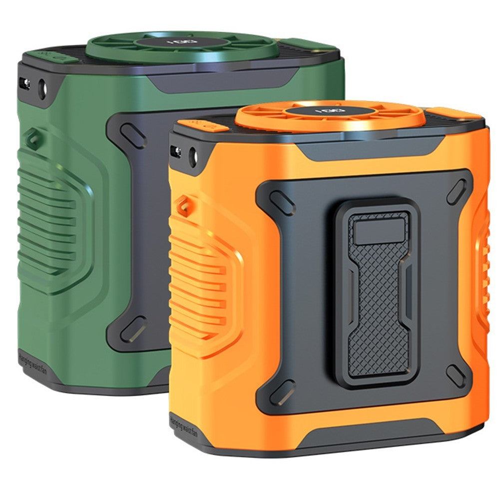 Lightweight Portable Waist Fan with Long Lasting Battery Life for Outdoors