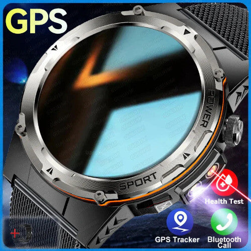 Smartwatch IP68 Outdoor Sport Watch Fitness Tracker Health Monitor BT Call