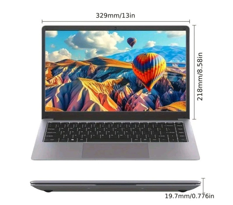 RNRUO 14 Inch Ultra-thin Affordable High-definition 2-in-1 Laptop 16gb 1TB N5095