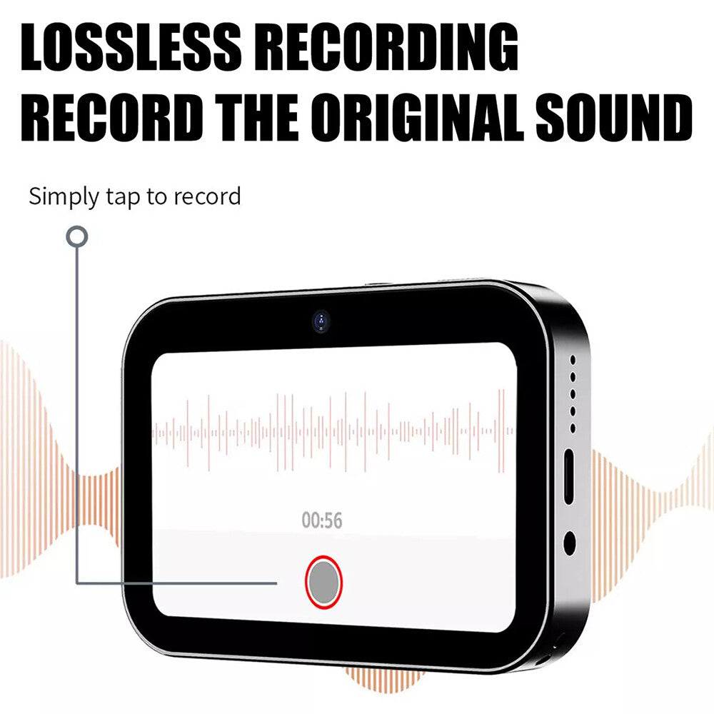 64MP 4K Digital Camera 16X 3 Lens Touch Screen Camera Music Player OTG 3600mAh