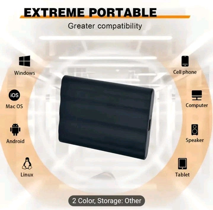 1TB Type-C SSD External High-Speed Transmission Large Capacity hard disk