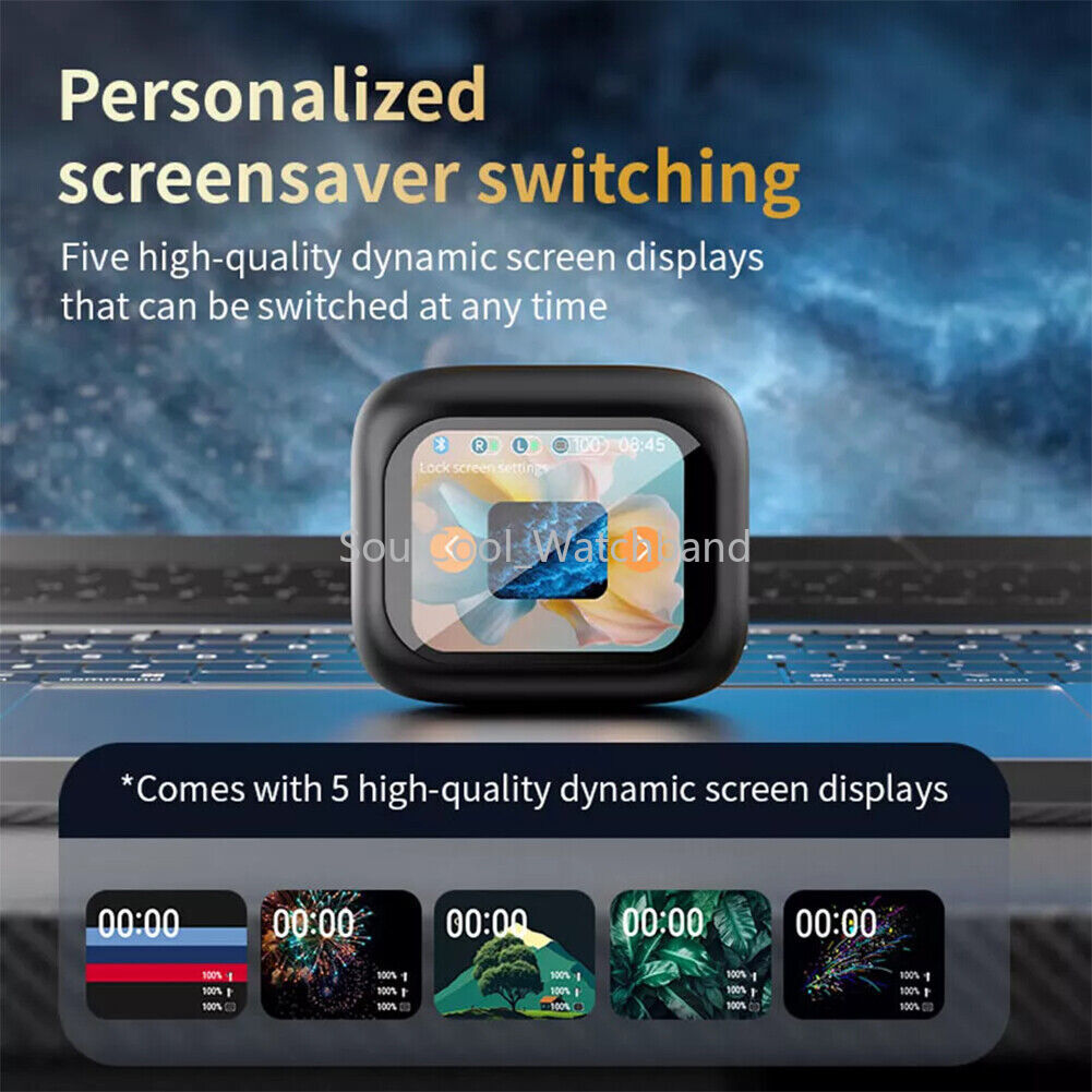 Wireless 144 Languages Smart Real-Time Translation Earbuds Touch Screen Earphone