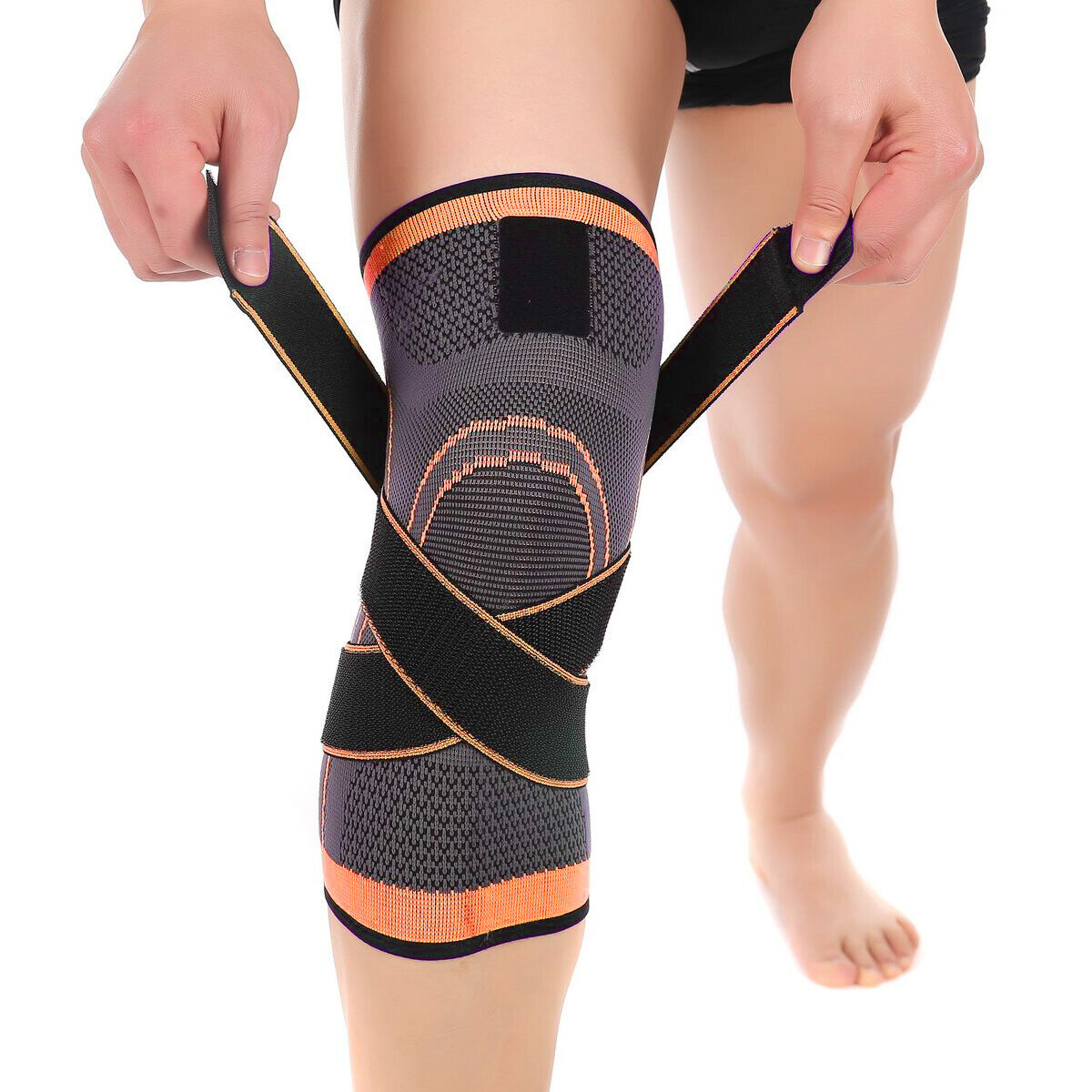 Knee Sleeves Compression Brace Support Sport Joint Injury Pain Arthritis Belt US