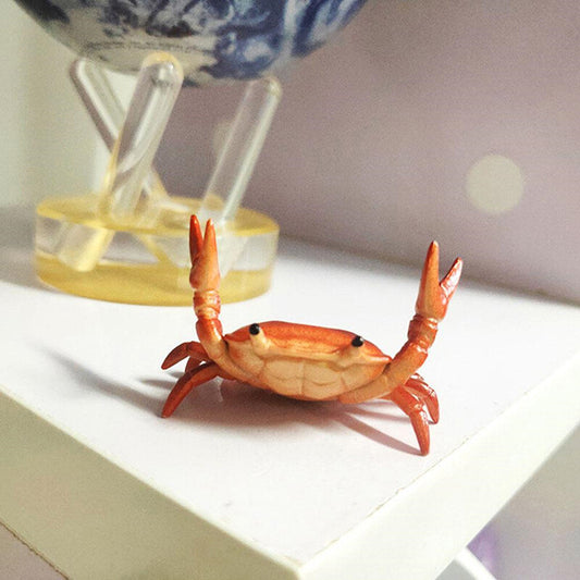Creative Cute Crab Pen Holder Weightlifting Crabs Penholder Bracket Storage Rack