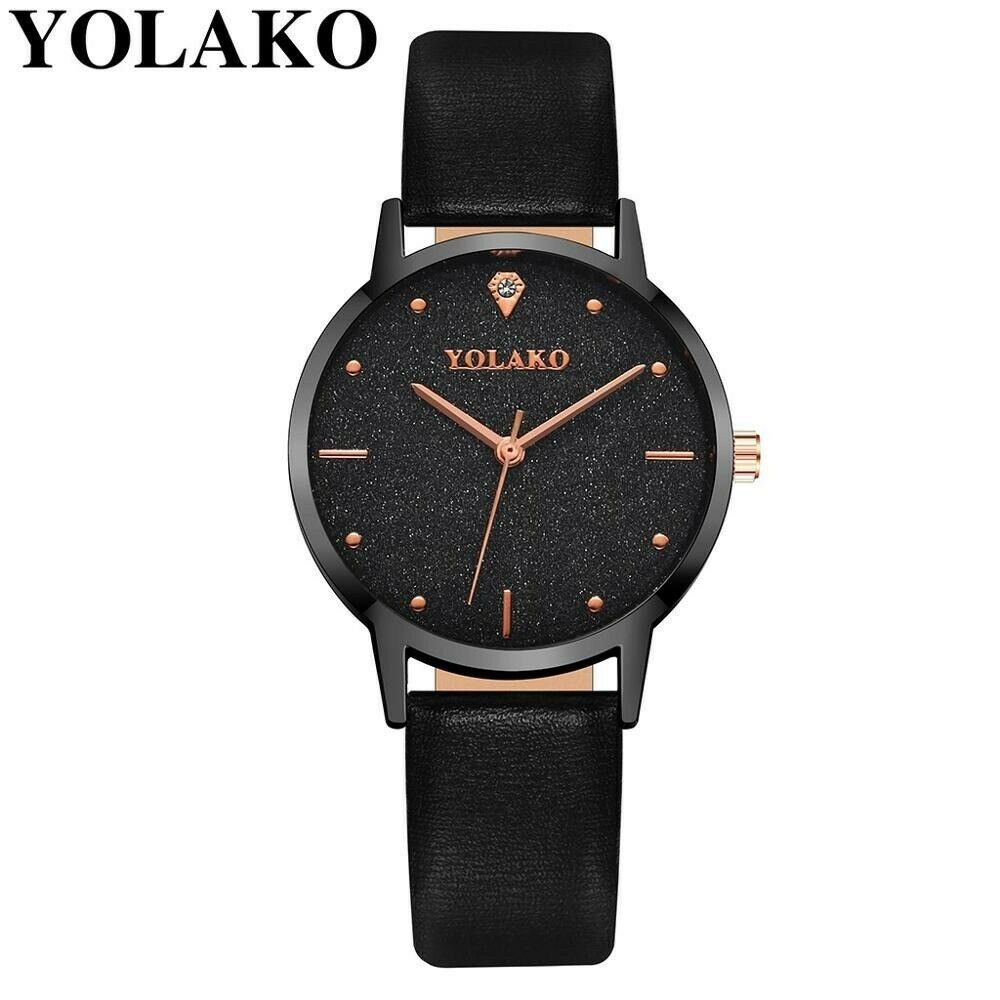 starry sky watch women lady watch for woman Casual Quartz Leather Band Analog wo