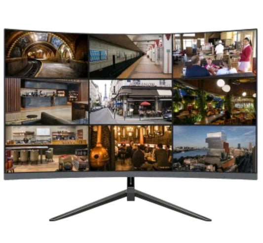 27" 2K 2560x1440 QHD 165Hz 1ms Curved Gaming Monitor, Ultra Thin Bazel