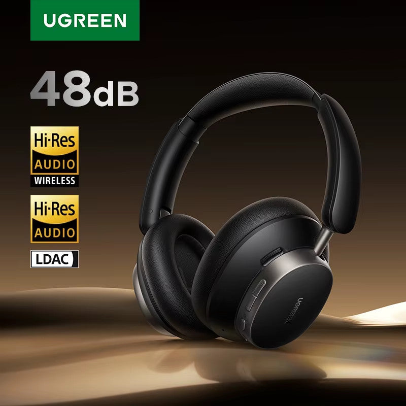 UGREEN Studio Pro ANC Wireless Headphones 48dB Bluetooth Hi-Res LDAC 120H